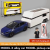 1:24 Diecast Tesla Model X With Trailer & Miniature