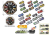 12Pcs Mini Inertial Cars With Launcher