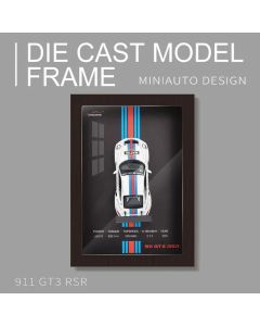 8Pcs Complete Set of 3D Frame Diecast Models
