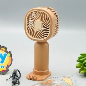 Rechargeable Mini Handheld Fan With Stickers