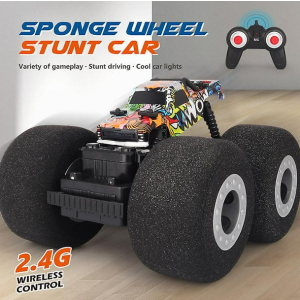 2.4GHz RC Sponge Wheels Stunt Car