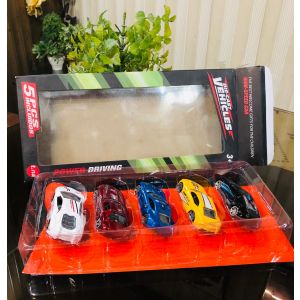 5pcs Diecast Vehicles Model Car Set 