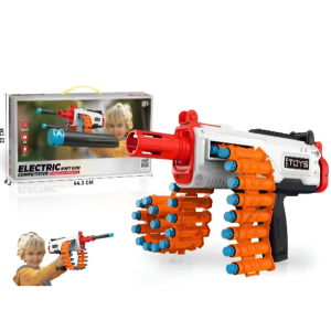44cm Electric & Manual Rechargeable Soft Bullet Gun