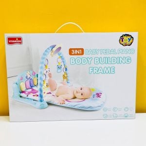 3 In 1 Baby Pedal Piano Body Building Frame