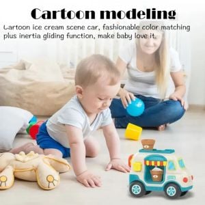 Huanger Inertial Baby Ice-cream Truck Toy