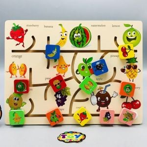 Wooden Park Positioning Track Board