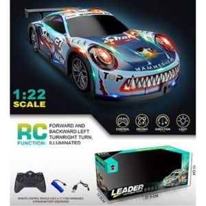 1:22 RC Illuminated Porsche Model Car With Lights