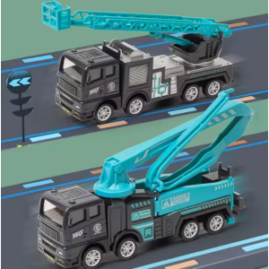 1Pc ABS Inertial City Maintenance Fleet Model - Assortment