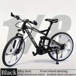1:8 Diecast Bicycle Model - 1Pc