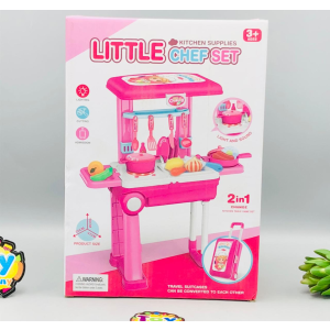 Pretend Play Kitchen Playset for Kids