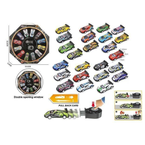 12Pcs Mini Inertial Cars With Launcher